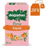 Doğadan Form Kayısılı Karışık Bitki Çayı 36 gr 20 Adet Ferahlatıcı ve Sağlıklı Yaşam İçin