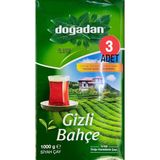Doğadan Gizli Bahçe Dökme Siyah Çay 1 Kg*3