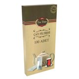 Doğadan İlaç Tea Time Çay Kahve Filtresi Kağıt Filtre L Büyük Boy (100'lü Çay Filtresi poşeti)