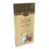 Doğadan İlaç Tea Time Çay Kahve Filtresi Kağıt Filtre L Büyük Boy (40'lı Çay Filtresi poşeti)