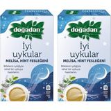 Doğadan Iyi Uykular Çayı Melisa ve Hint Fesleğeni x 2 - Bitki Çayı