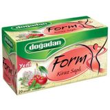 Doğadan Kiraz Saplı 20 'li Form Çay