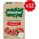 Doğadan Kuşburnu Çayı 12 x 20'li
