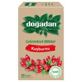Doğadan Kuşburnu Meyve Çayı 20'Li Poşet - %51 Kuşburnu 8'Li Avantaj Paketi