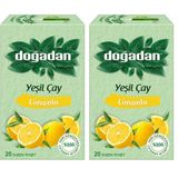 Doğadan Limonlu Yeşil Çay 2li paket