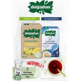Doğadan Melisa ve Hint Fesleğeni ve Ihlamur Poşet Çay ve Rosie Hediyeli - Bitki Çayı