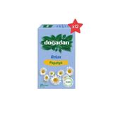 Doğadan Papatya Bitki Çayı, 20 Poşet, Set of 12