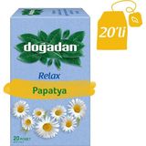 Doğadan Papatya Bitki Çayı 20'li Poşet Doğal ve Katkısız Ferahlatıcı Lezzet