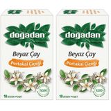 Doğadan Portakal Çiçekli Yeşil Çay (18'li) 2li paket