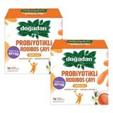 Doğadan Probiyotikli Roobios Vanilya Bardak Poşet Çay 14' lü x 2 Adet