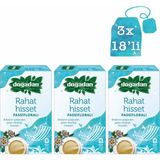 Doğadan Rahat Hisset Pasifloralı Çay 3x18'li Paket Doğal ve Kafeinsiz Ferahlatıcı