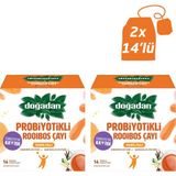 Doğadan Rooibos Vanilya Çayı 2 x 14'lü Probiyotiklerle Zenginleştirilmiş Sağlıklı İçecek