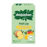 Doğadan Tropik Tatlar Poşet Yeşil Çay 18'li