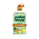 Doğadan Yeşil Çay Açai-Ananaslı (20'li Poşet)