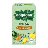 Doğadan Yeşil Çay Açai-Ananaslı (20'li Poşet)