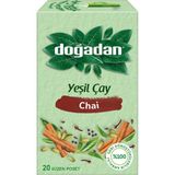 Doğadan Yeşil Çay Chai Poşet Bardak Çay