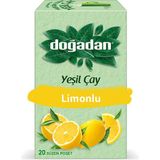 Doğadan Yeşil Çay Limonlu 20'Li 34 G (7'Li Paket)