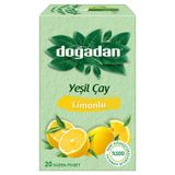Doğadan Yeşil Çay Limonlu 20'Li Poşet Çay 35 G 4'Li Avantaj Paketi