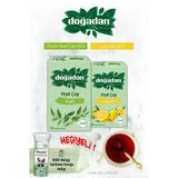 Doğadan Yeşil Çay Sade ve Limonlu Poşet Çay ve Rosie Hediyeli