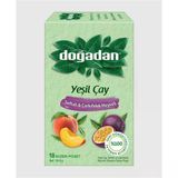 Doğadan Yeşil Çay Şeftali & Çarkıfelek Meyveli 18 Süzen 19,80G