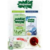 Doğadan Yeşil Çay Yumuşak Içim ve Melisa ve Hint Fesleğeni Poşet Çay ve Rosie Hediyeli - Bitki Çayı