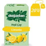 Doğadan Yılbaşı Paketi Yeşil Çay Limonlu 20'li x 6 - Bitki Çayı