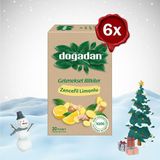 Doğadan Yılbaşı Paketi Zencefil Limonlu Bitki Çayı 20'li x 6