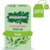 Doğadan Yumuşak İçimli Yeşil Çay 20'li Doğal Aroma ve Huzur Verici Özellikler