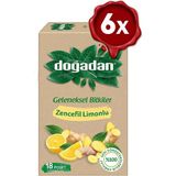 Doğadan Zencefil Limonlu Bitki Çayı 18'li x 6 adet