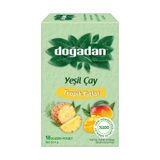 doğadan054820 Doğadan Tropik Tatlar Poşet Yeşil Çay 18'li - Bitki Çayı