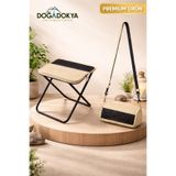 DOĞADOKYA Premium Flip Katlanır Kamp Taburesi