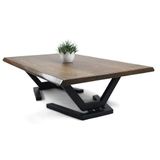 Doğal Ağaç Masif Hibrit Kütük Masa ve Sehpa 60 cm x 150 cm