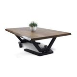 Doğal Ağaç Masif Hibrit Kütük Masa ve Sehpa 75 cm x 185 cm