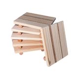 Doğal ahşap Bardak altlığı fincan altlığı çay tabağı (6lı set) Ahşap