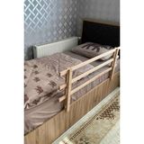 Doğal Ahşap Bebek ve Çocuk Yatak Koruma Bariyeri 120X45 - Seçenek 1