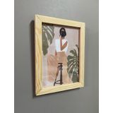 Doğal Ahşap Çerçeve 15x21 Fotoğraf çerçeve (ahşappp3)