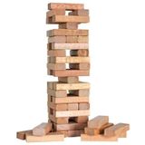Doğal Ahşap Denge Oyunu Kule Oyunu 54 Parça Jenga