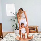 Doğal Ahşap Denge Tahtası - Yoga ve Pilates Için Eğlenceli ve Sağlıklı Aktivite - Seçenek 1 - Ahşap - Ceviz