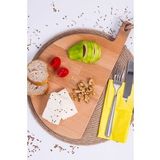 Doğal Ahşap Et Hamburger Kesim Tahtası, Sunum Tahtası Sunum Tepsisi Peynir Tabağı