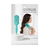 Doğal Antistatik Hava Yastıklı Saç Fırçası - Dolaşık Saç Açıcı Tarak - TK002M-6W1CF9 - Çok Renkli
