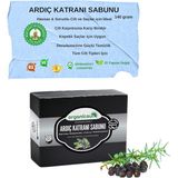 Doğal Ardıç Katranı Sabunu 140 gr 1 Adet Tüm Cilt Tipleri Için Antiseptik ve Yenileyici Etkili - Option-1