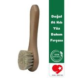 Doğal At Kılı Yüz ve Vücut Bakım Fırçası - Bialife