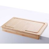 Doğal Bambu Dikdörtgen Kesme Tahtası 35X24X4, Sağlıklı Mutfak Gereci - Ahşap - Ceviz - Seçenek 1