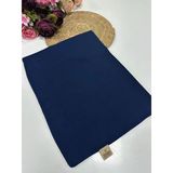 Doğal Bambu Şal Saks Mavi Swl0108
