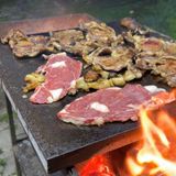 Doğal Bazalt Mangal Ve Barbekü Taşı, Pizza,Fırın Taşı, Ekmek, 35×35 cm – Doğal Bazalt Pişirme Taşı