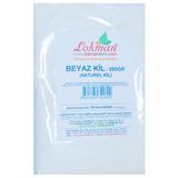 Doğal Beyaz Kil Yüz Maskesi Peeling Öğütülmüş Saf Beyaz Kil 250GR
