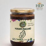 Doğal Bitkisel Karışım | Üreme Sağlığı Için Arı Sütü, Polen, Hurma Poleni Içeren Geleneksel Macun - 860 gr