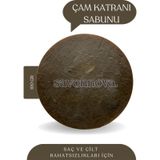 Doğal Çam Katranı Sabunu, Cilt Sorunları İçin Katkısız Sabun 100GR