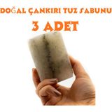 Doğal Çankırı Tuz Sabunu - 3 ADET
