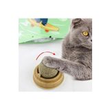 Doğal Catnipli Yenilebilir Kedi Nanesi Otu Oyun Topu Oyuncağı Kedi Yalama Topu